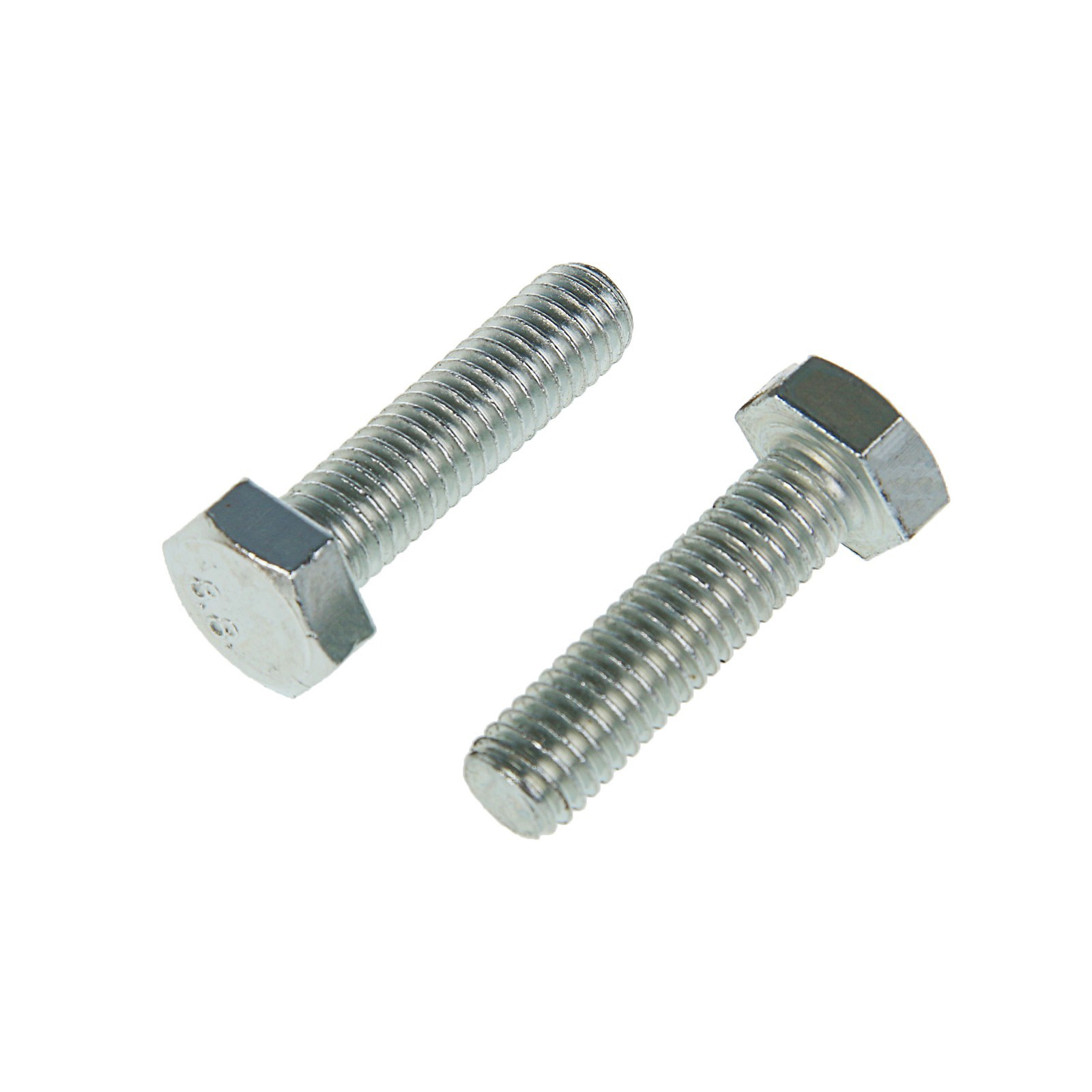 Болт DIN933 с шестигранной головкой оцинк. М6х40 кл. прочности 10.9 (50 шт)