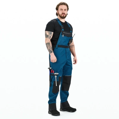 Полукомбинезон FORMA WorkLine WR05, синий-черный, размер S