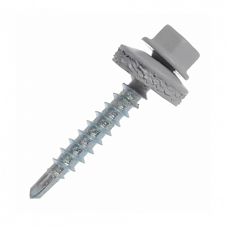 Саморезы кровельные ZITAR RAL 7004