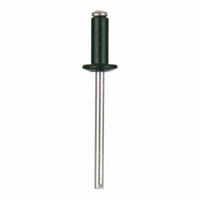 Заклепки вытяжные RAL6005 зеленый мох 4х10мм (50шт) Zitar