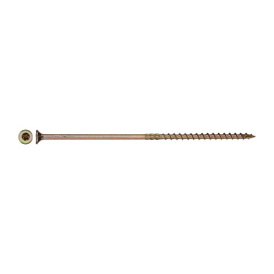 Саморез конструкционный потай ЖЦ, Torx 6х180 (100 шт) Zitar