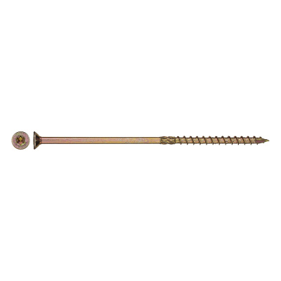 Саморез конструкционный потай ЖЦ, Torx 8х200 (2 шт) Zitar
