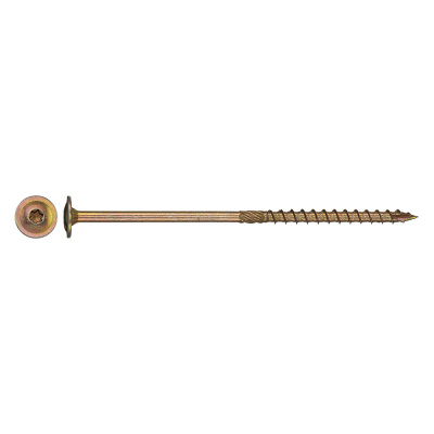 Саморез конструкционный тарельчатый ЖЦ, Torx 8х180 (50 шт) Zitar
